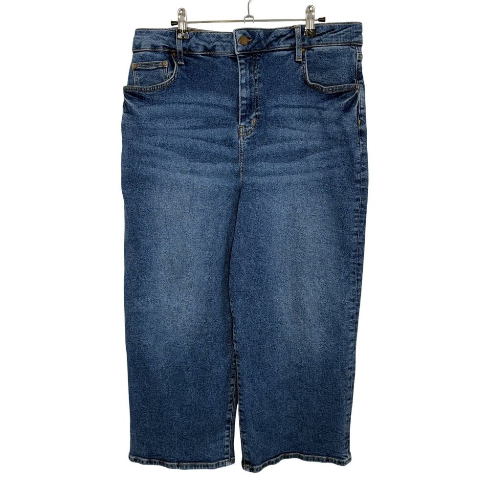 Boden Wide Leg Crop Jeans, 12